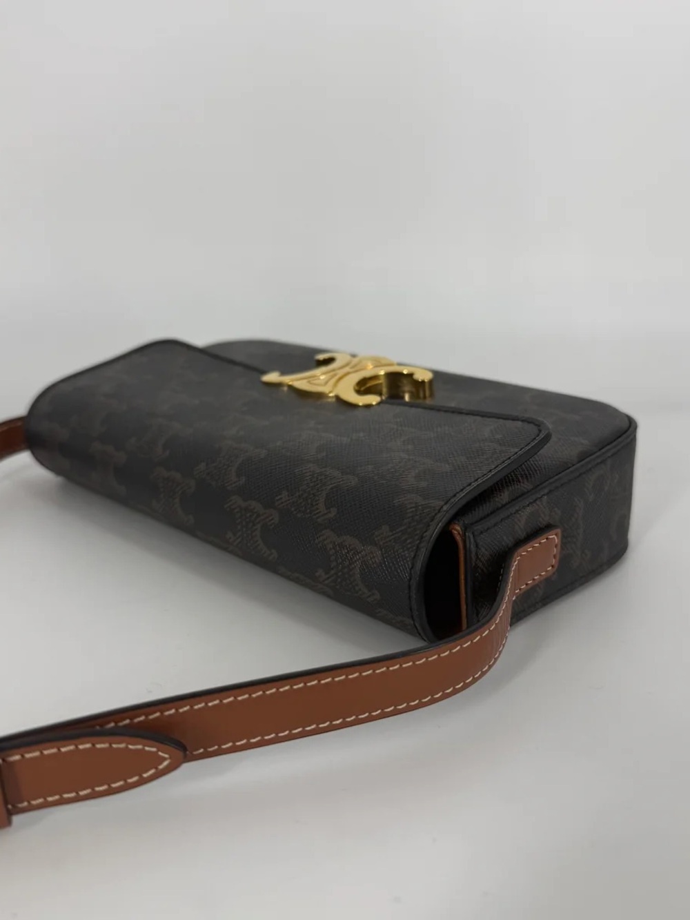Celine Claude Triomphe Shoulder Bag - Picture 5 of 12